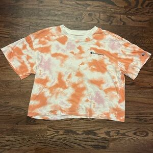 CHAMPION Tie-Dye Crop Top Size L